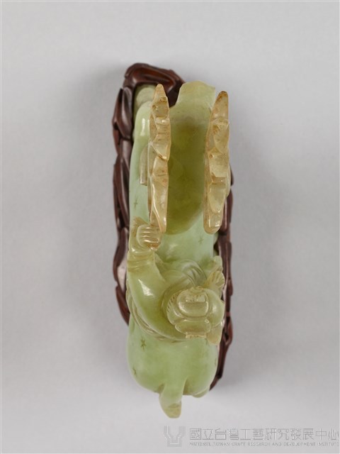 騎鹿童子石雕玉器藏品圖，第5張