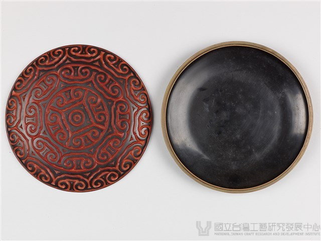 雕漆圓扁盒藏品圖，第5張