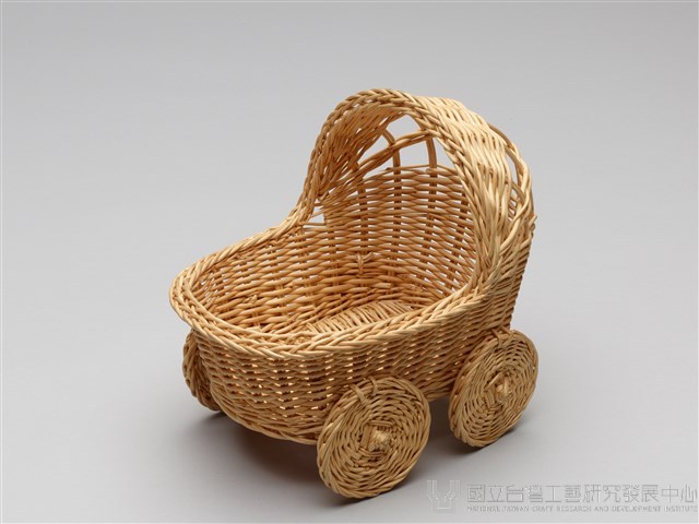 柳編搖籃車藏品圖，第1張