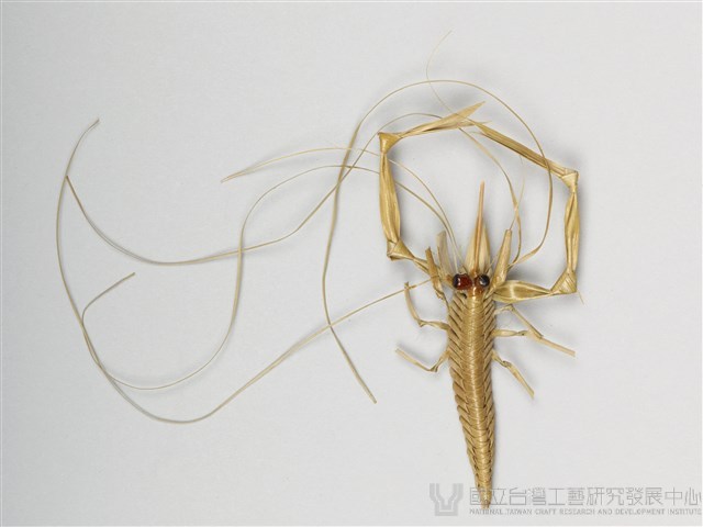 棕編昆蟲、魚蝦23個-16藏品圖，第6張