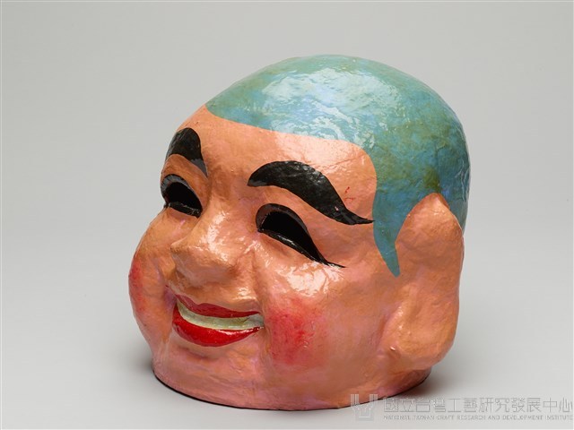 笑面大頭面具藏品圖，第1張