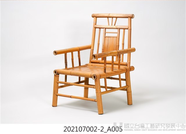 顏水龍竹製客廳椅藏品圖，第2張