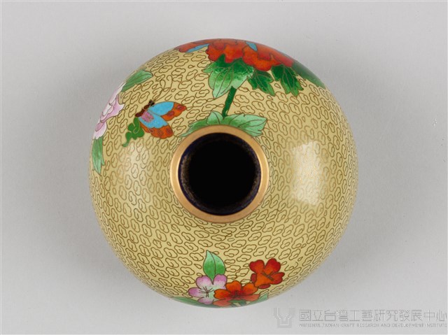牡丹花瓶(乙對)-左紅藏品圖，第6張