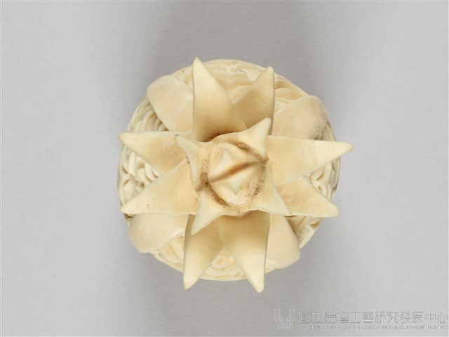 鳳梨象牙雕刻藏品圖，第6張
