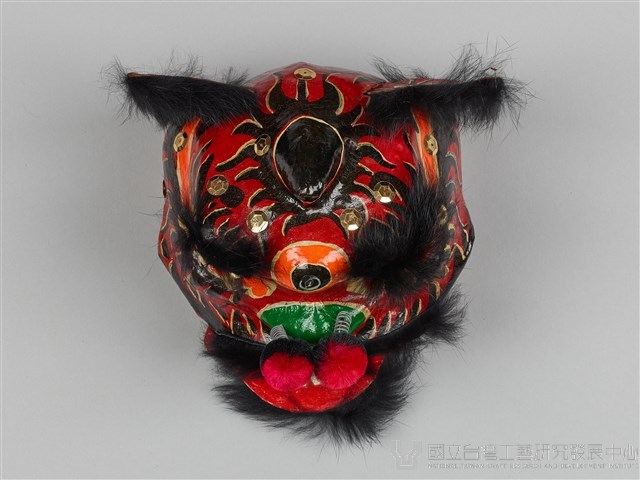 黑角紅獅獅頭(小)藏品圖，第7張