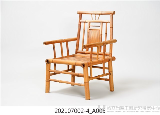 顏水龍竹製客廳椅藏品圖，第4張