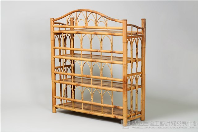 顏水龍竹製三層架藏品圖，第5張