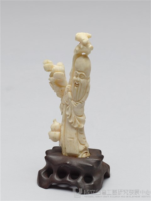 南極仙翁象牙雕刻藏品圖，第5張