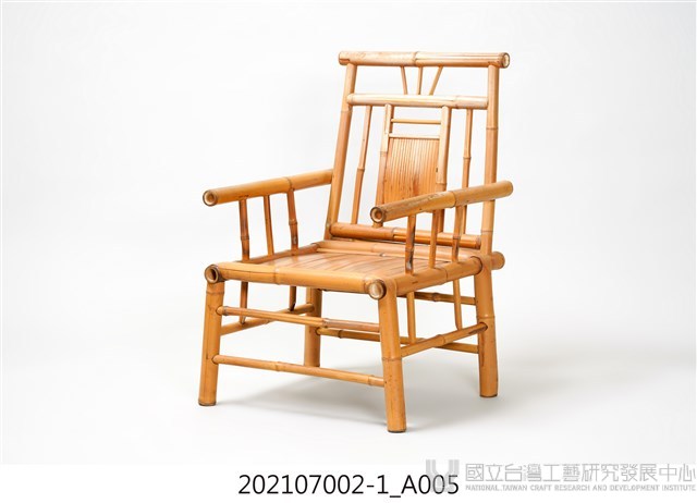 顏水龍竹製客廳椅藏品圖，第1張