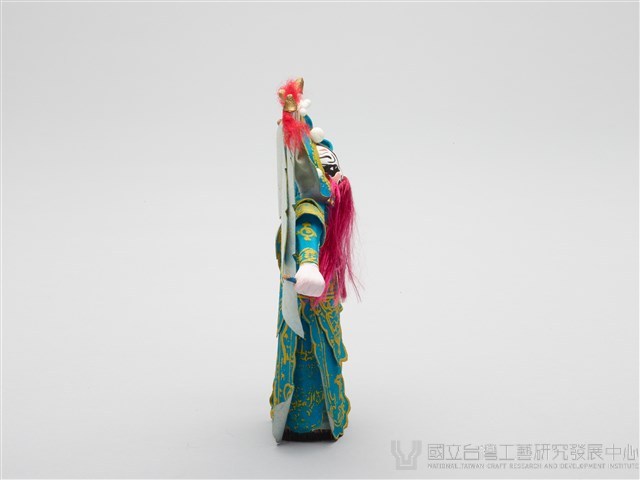 鬃人(綠袍花臉)藏品圖，第4張