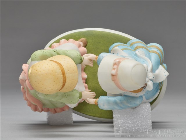 雀斑人形/二女跳舞藏品圖，第7張