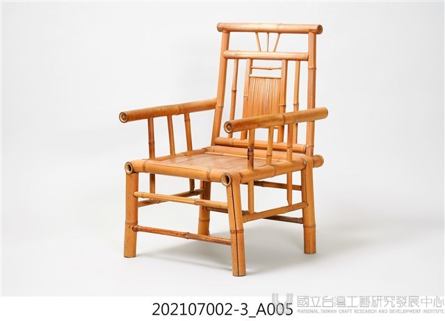 顏水龍竹製客廳椅藏品圖，第3張