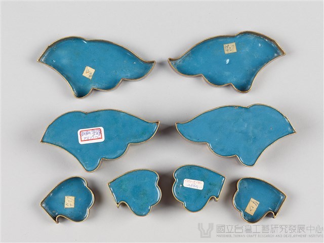 景泰藍蝴蝶拼盒藏品圖，第6張
