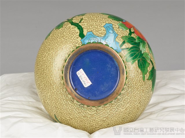 牡丹花瓶(乙對)-右紅藏品圖，第7張
