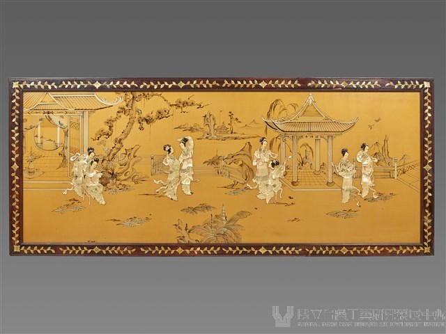 螺鈿精鑲仕女圖藏品圖，第1張