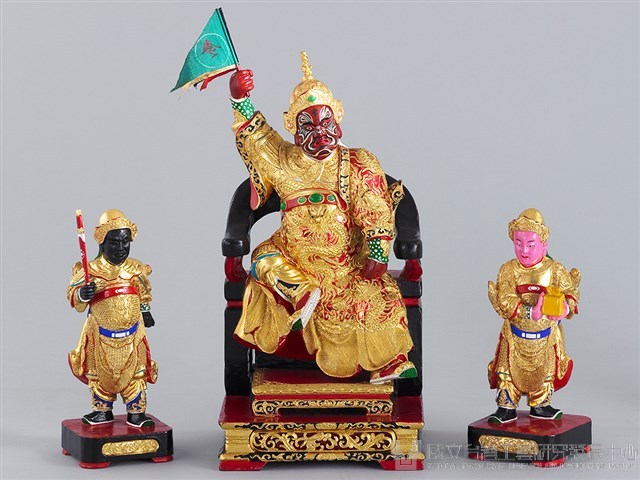 坐鎮中軍-將軍爺（劍童印童組）藏品圖，第1張