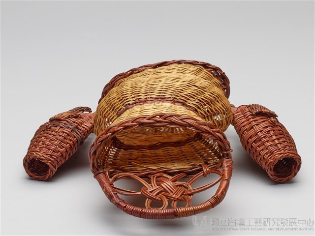 竹編染色雙魚容器藏品圖，第8張