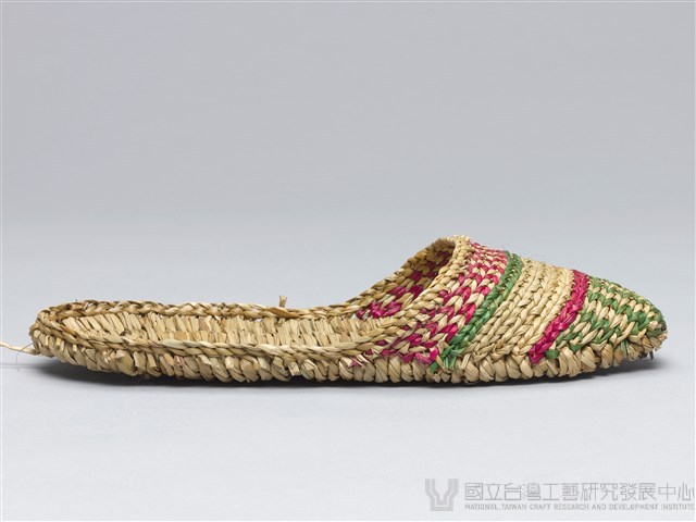 藺草拖鞋-女鞋‧右腳藏品圖，第5張