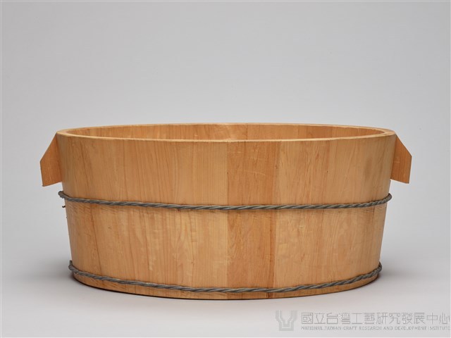 木製洗碗桶組合(大)藏品圖，第1張