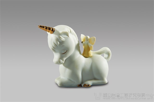 獨角獸系列：臥姿/尾上、黃天使付藏品圖，第1張