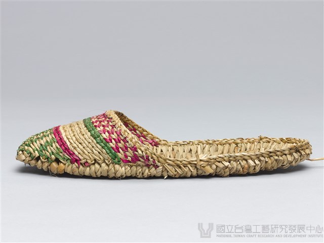 藺草拖鞋-女鞋‧右腳藏品圖，第4張