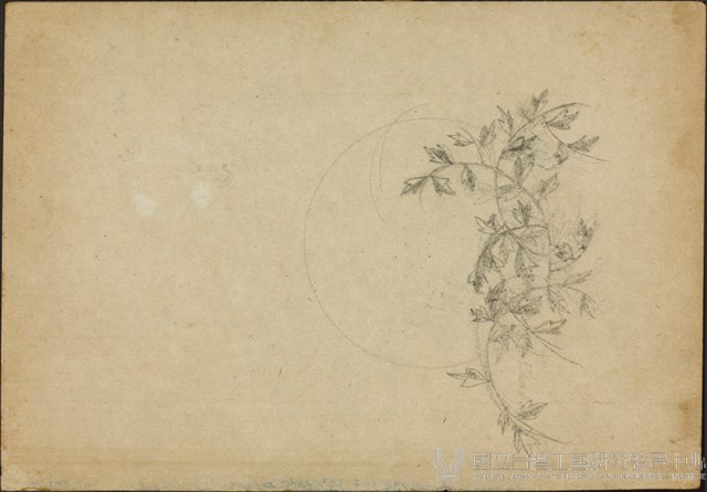 雙面繪設計草圖－含鏡小畫妝盒藏品圖，第2張