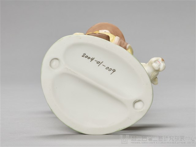 狩獵裝溜狗仕女藏品圖，第8張