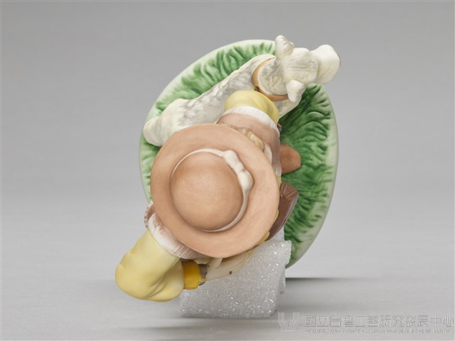 狩獵裝溜狗仕女藏品圖，第7張