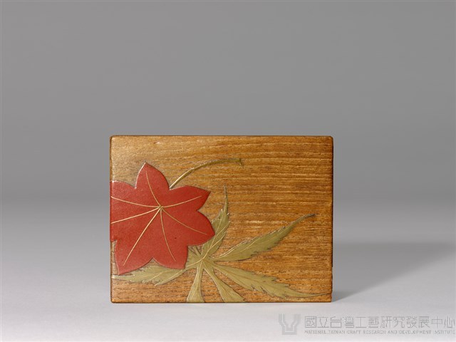 楓葉木地蒔繪小盒藏品圖，第2張