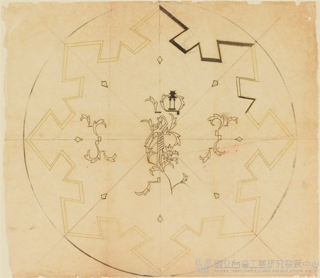 設計草圖－裝飾圖案藏品圖，第1張