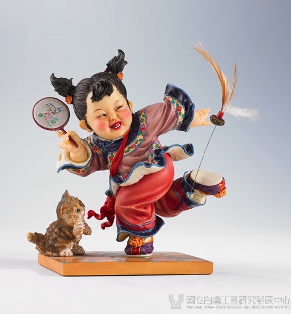 中國童玩珍藏系列-踢毽子藏品圖，第3張