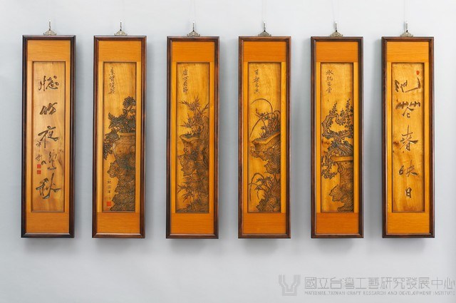 平平安安(四季六屏)藏品圖，第1張