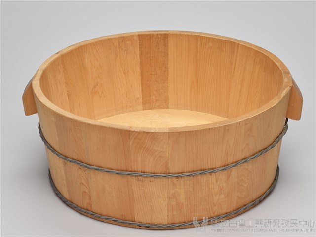 木製洗碗桶組合(大)藏品圖，第5張