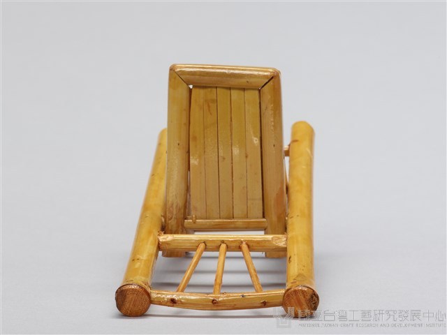 迷你竹家具－餐桌椅-折合椅藏品圖，第4張