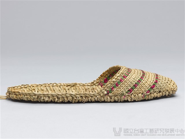藺草拖鞋-成人鞋‧右腳藏品圖，第5張