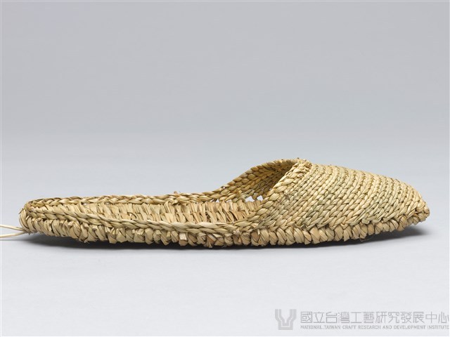 藺草拖鞋-男鞋‧右腳藏品圖，第5張