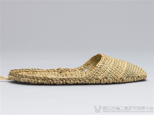 藺草拖鞋-男鞋‧右腳藏品圖，第5張