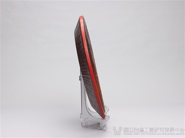 木雕漆盤藏品圖，第6張
