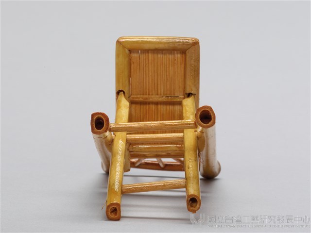 迷你竹家具－餐桌椅-折合椅藏品圖，第5張