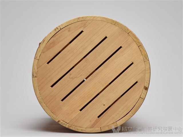 內外圓弧木桶組-透氣有蓋無手把木製炊飯桶藏品圖，第6張