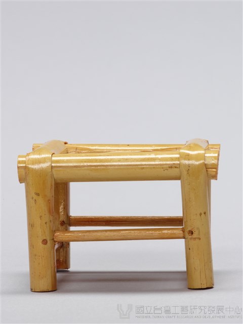 迷你竹家具－擔仔麵組-椅藏品圖，第1張