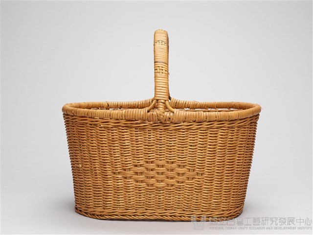 籐編提籃藏品圖，第1張