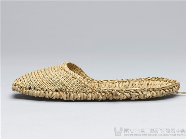 藺草拖鞋-男鞋‧右腳藏品圖，第4張