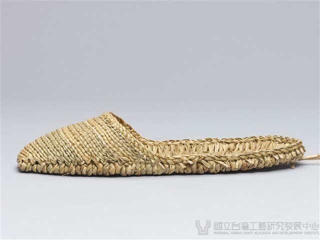 藺草拖鞋-男鞋‧右腳藏品圖，第4張