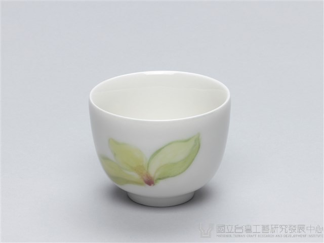 木蓮花餐具組-茶杯（低）藏品圖，第1張