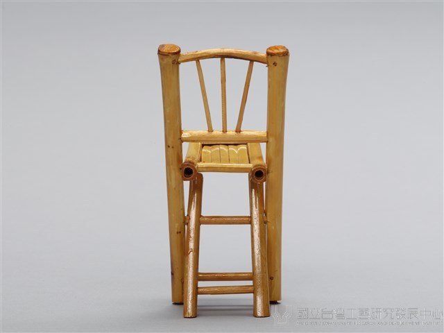 迷你竹家具－餐桌椅-折合椅藏品圖，第3張