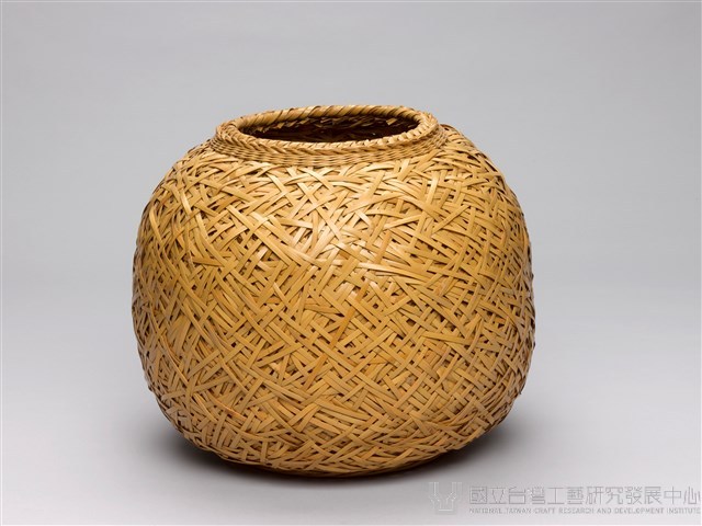 紊編圓型花器藏品圖，第2張