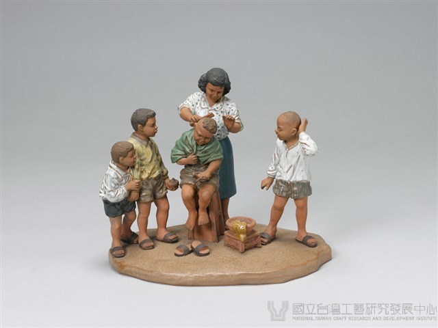 臺灣鄉村家庭：理髮藏品圖，第1張