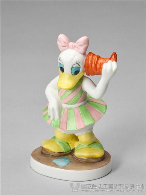 復古迪士尼 海灘上的黛西鴨和大貝殼藏品圖，第2張
