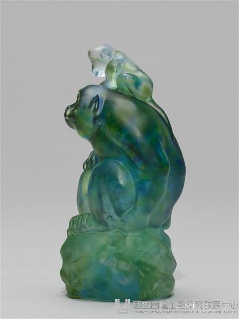 雕猴琉璃工房藏品圖，第2張